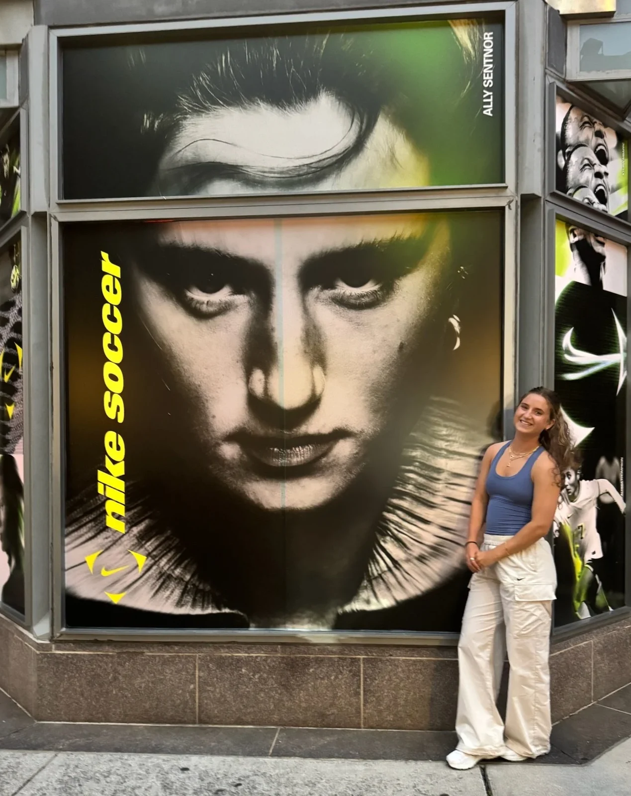 Ally Sentnor Nike Billboard