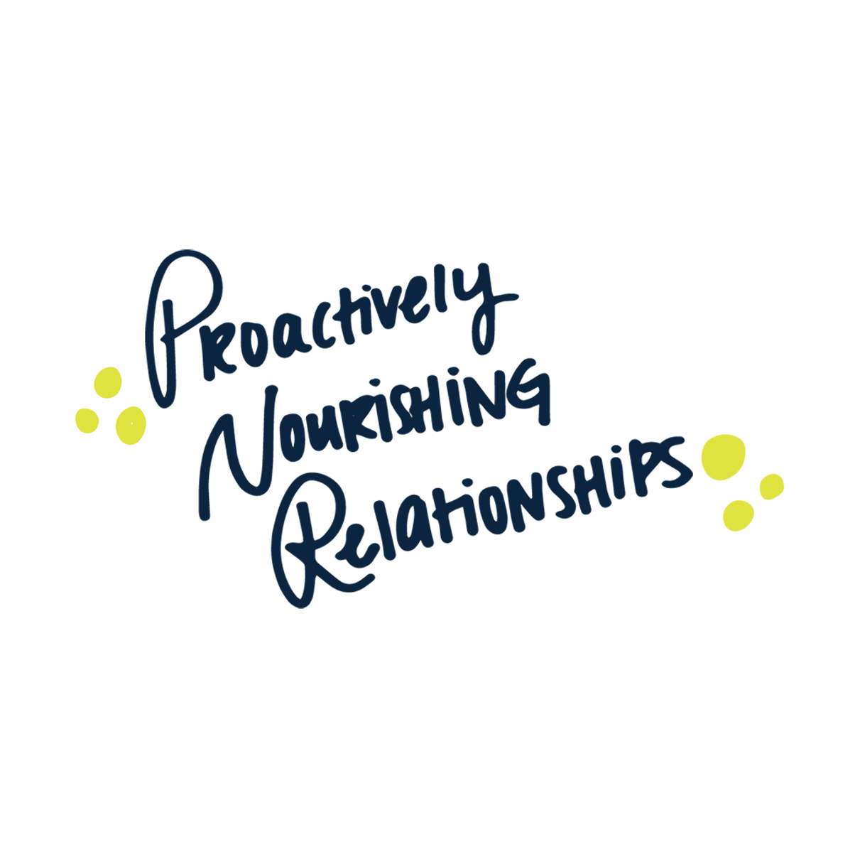 Proactively Nourishing Relationships